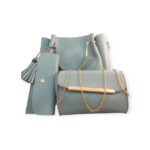 Light Grey Shoulder bag set of 3