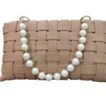 Light Brown Cross body wave bag