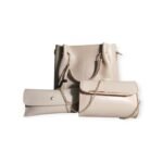 Beige Shoulder bag set of 3