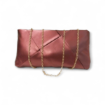 Metallic Maroon Cross body bag