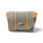 Mustard and Grey Shoulder Bag