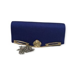 Blue Round Clutch - Image 2