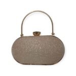 Golden Oval Clutch